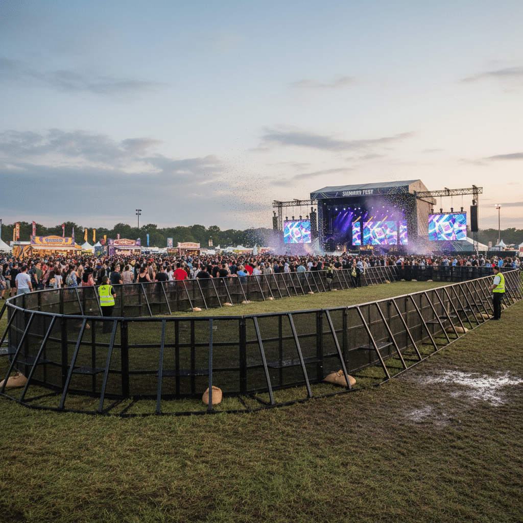 גדר ניידת – פתרון גידור קל ומהיר לכל צורך